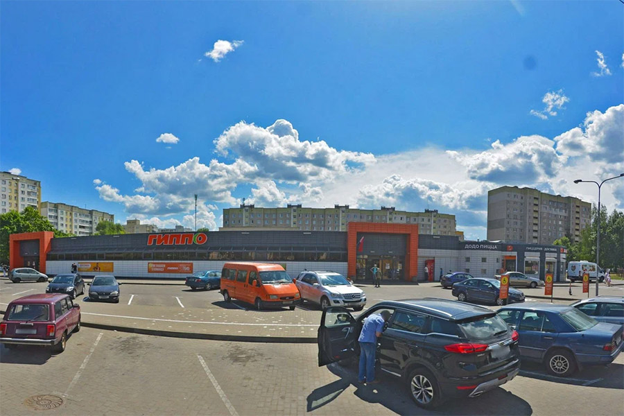 Вейп шоп в супермаркете 