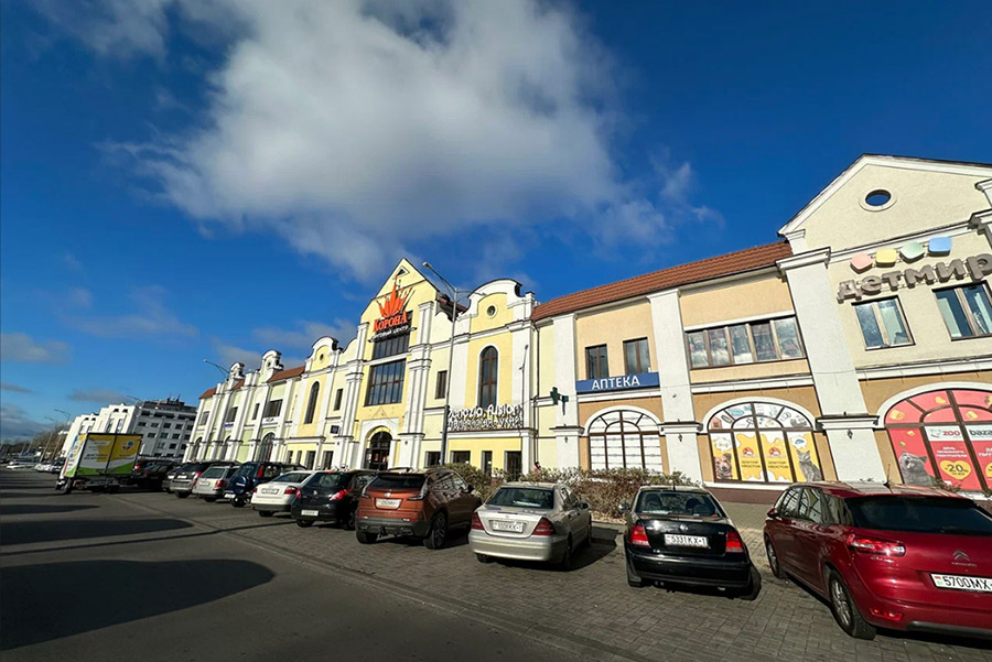 Вейп шоп в супермаркете Корона на улице Машерова