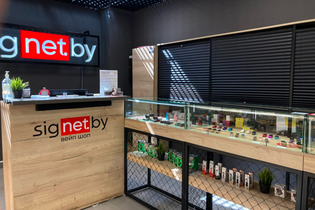 Вейп шоп на улице Каролинская