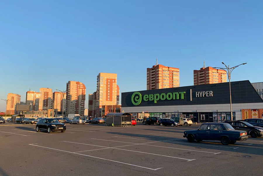 Вейп шоп в гипермаркете Евроопт Варшавское шоссе